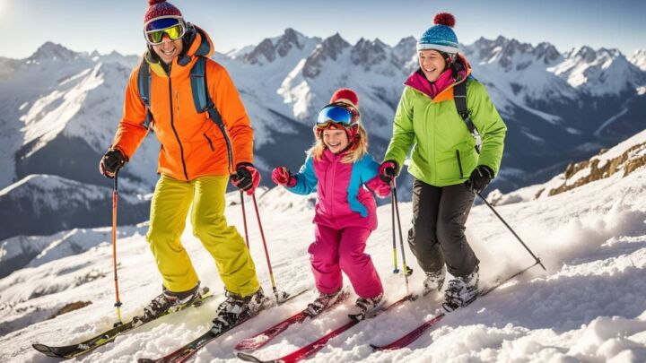 Vacances au ski en famille dans les Alpes sans se ruiner